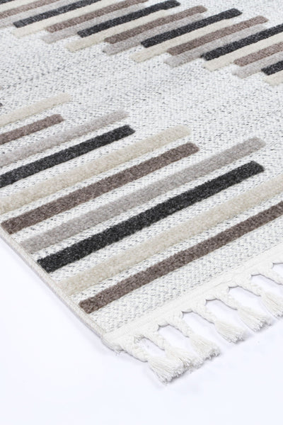 Armando Tribal  Stone Grey Rug