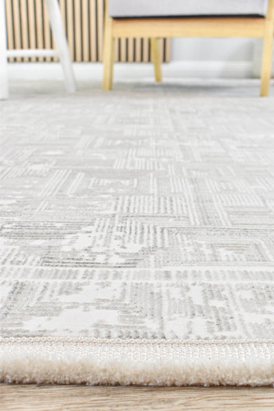 Rocco Lust Dark Grey Cream Rug