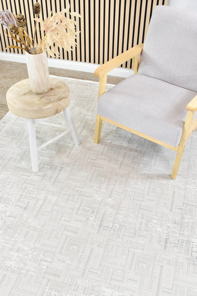 Rocco Lust Dark Grey Cream Rug