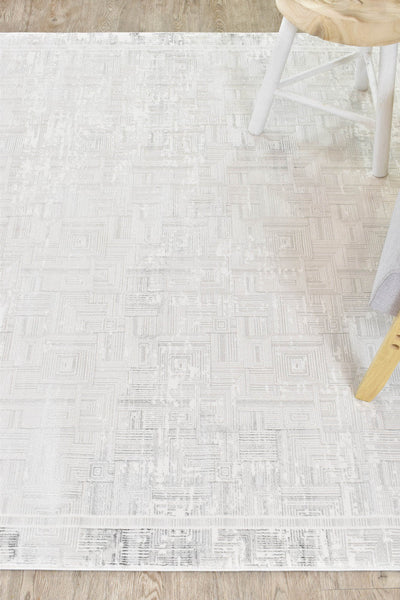 Rocco Lust Dark Grey Cream Rug