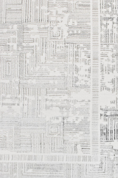 Rocco Lust Dark Grey Cream Rug