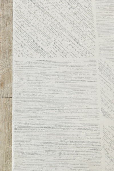 Rocco Milano Blue Cream Runner Rug