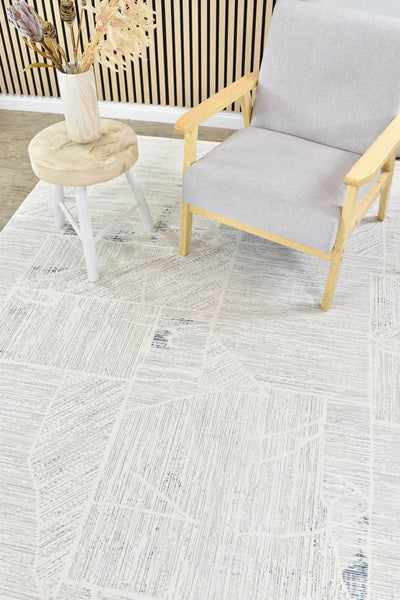 Rocco Milano Blue Cream Rug