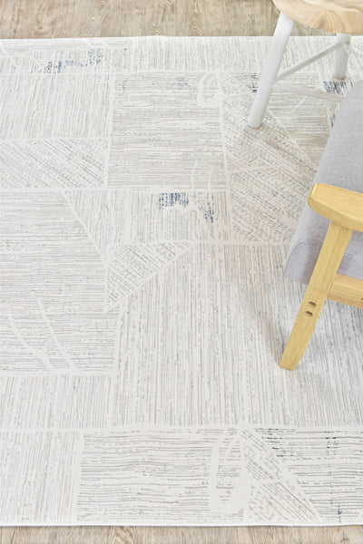Rocco Milano Blue Cream Rug