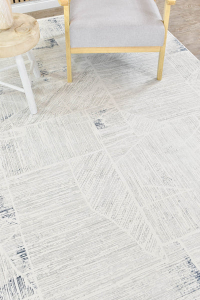 Rocco Milano Blue Cream Rug