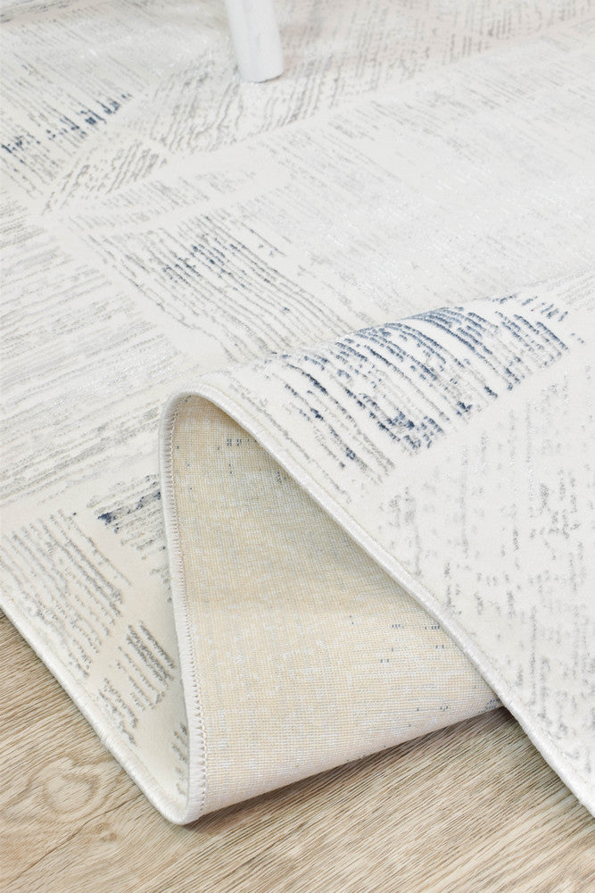 Rocco Milano Blue Cream Rug