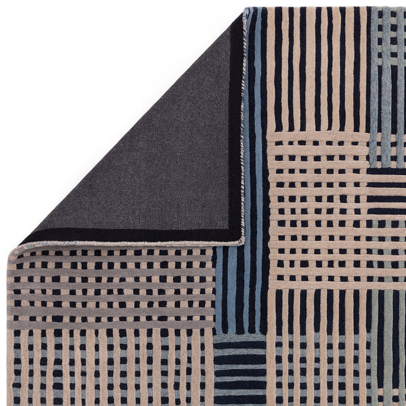 Asiatic Aspect Blue Wool Rug