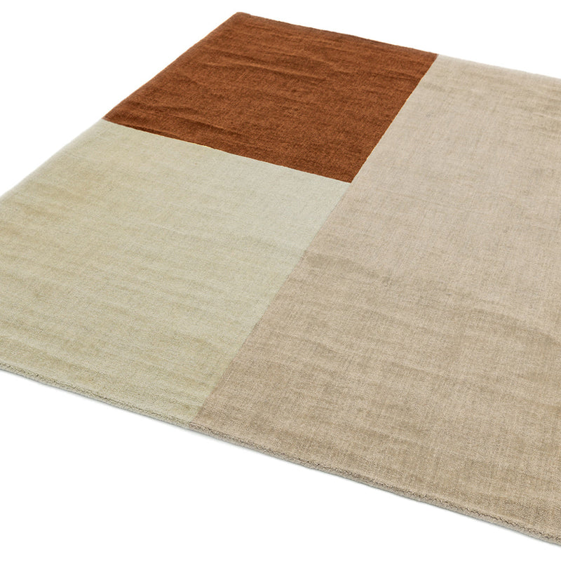 Asiatic Blox Copper Wool Rug