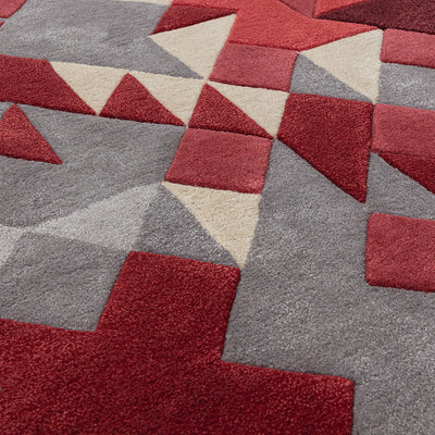 Asiatic Enigma Red Designer Rug