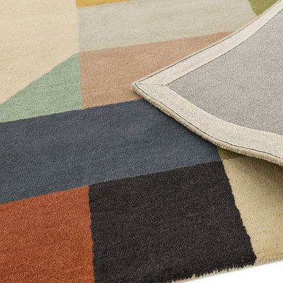 Asiatic Modern Multi Wool Rug