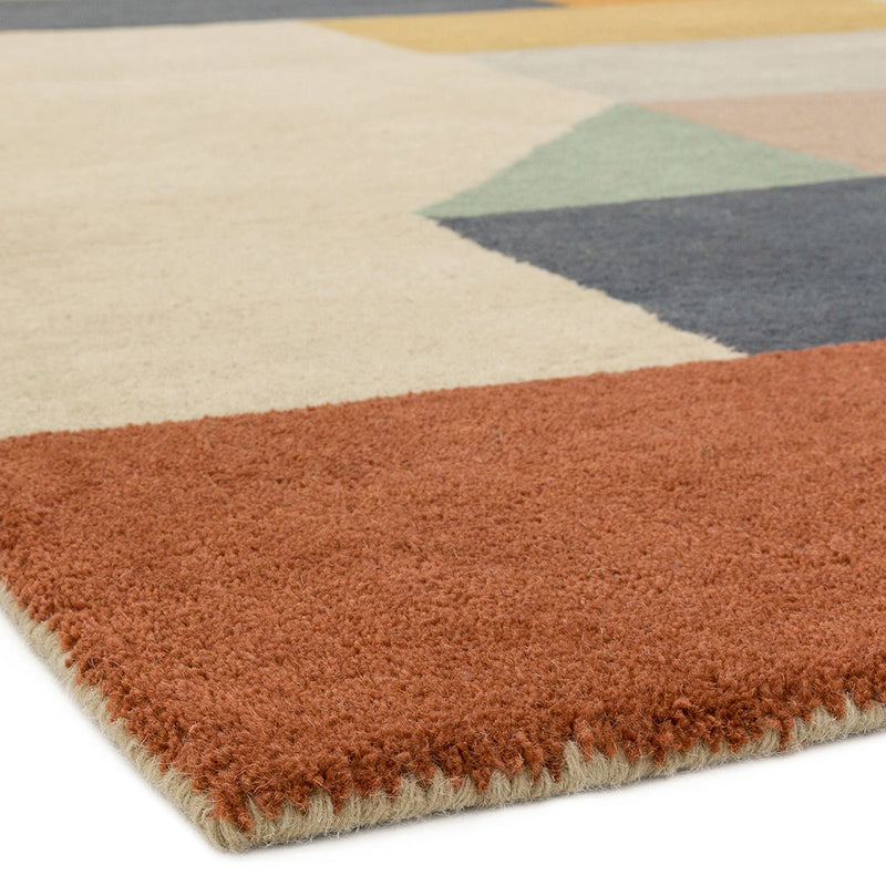 Asiatic Modern Multi Wool Rug