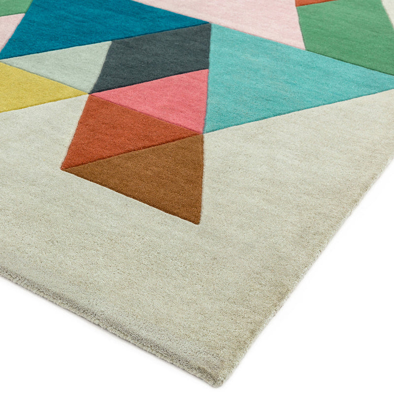 Asiatic Triangle Multi Wool Rug