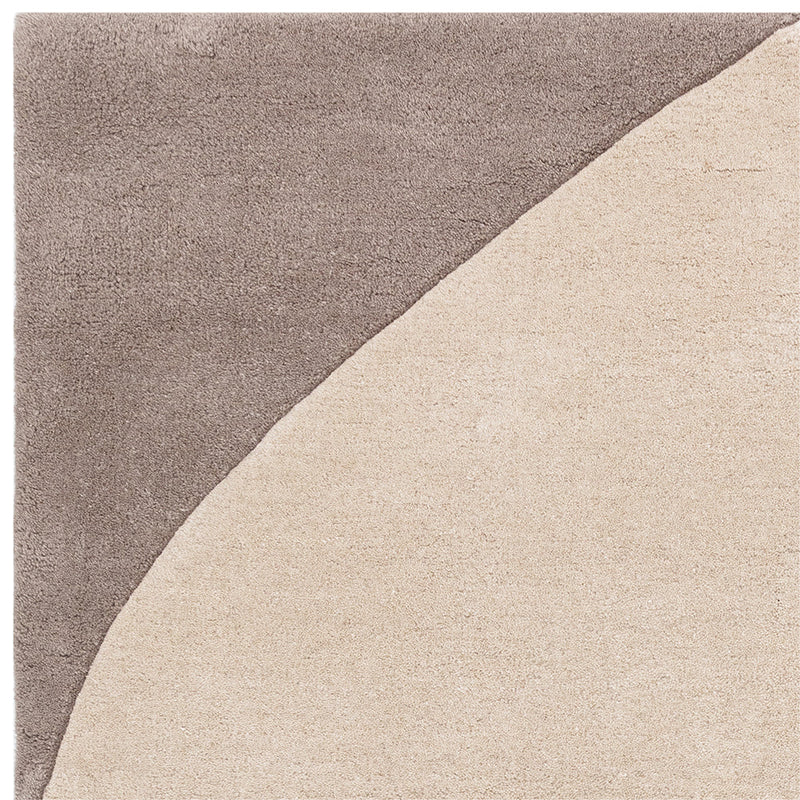 Asiatic Mid Century Grey Wool Rug