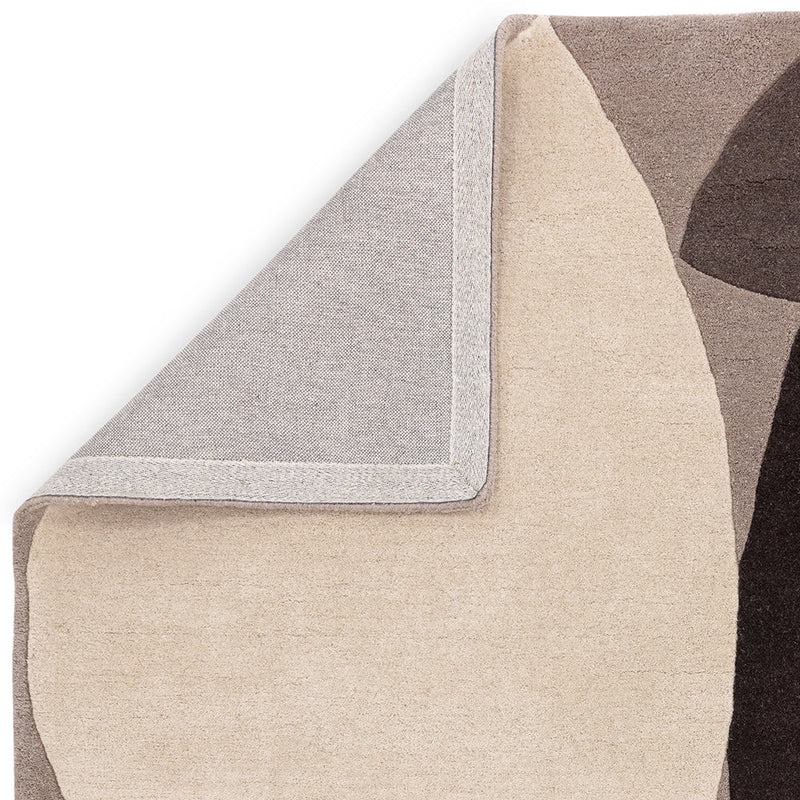 Asiatic Mid Century Grey Wool Rug