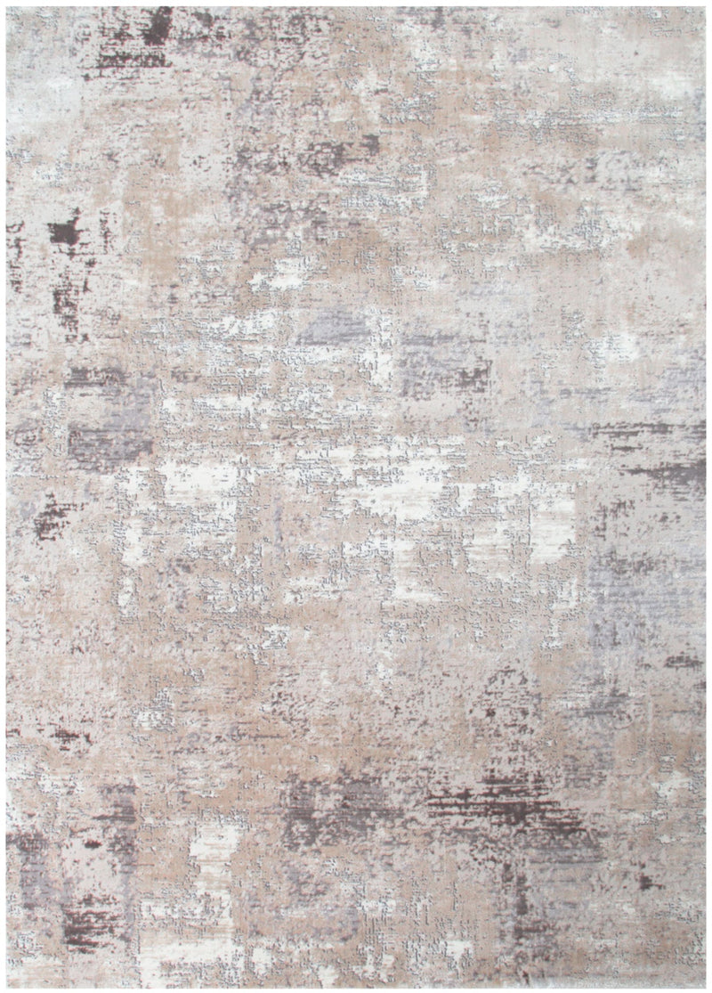 Envy Timeless Abstract Beige Grey Rug 1