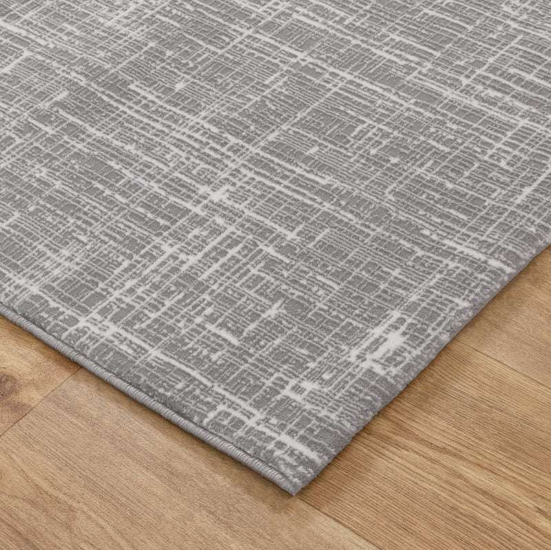Envy Modern Geo Lines Grey Rug 2