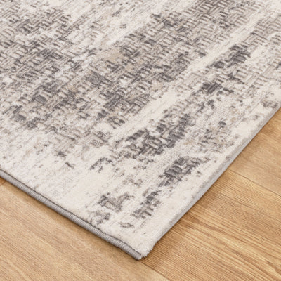 Envy Modern Border Beige Grey Rug 4