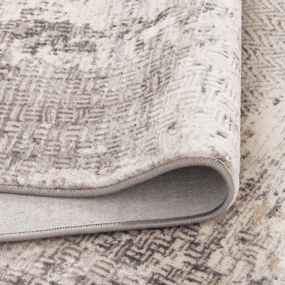 Envy Modern Border Beige Grey Rug 4