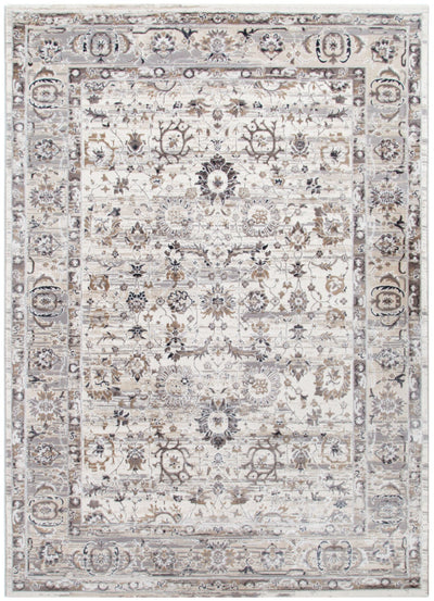 Envy Transitional Beige Grey Rug 5