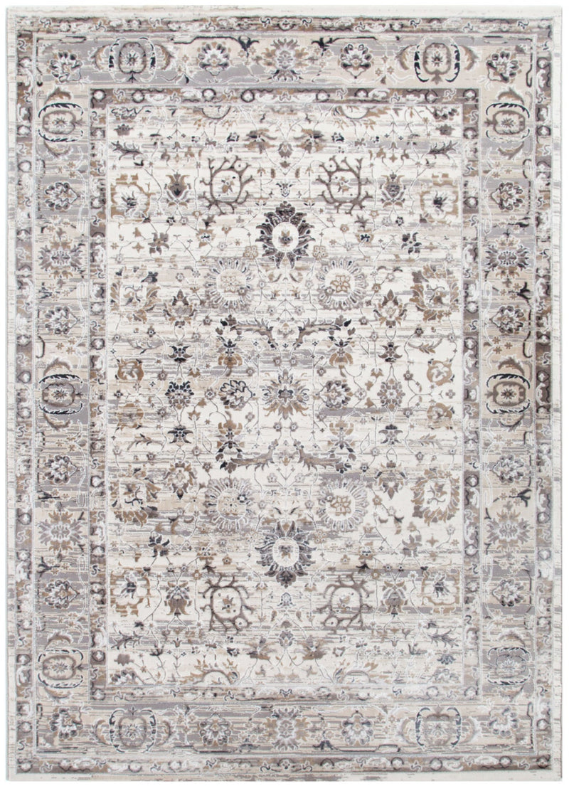 Envy Transitional Beige Grey Rug 5