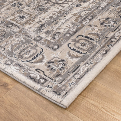 Envy Transitional Beige Grey Rug 5