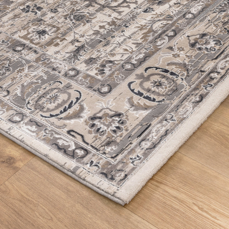 Envy Transitional Beige Grey Rug 5