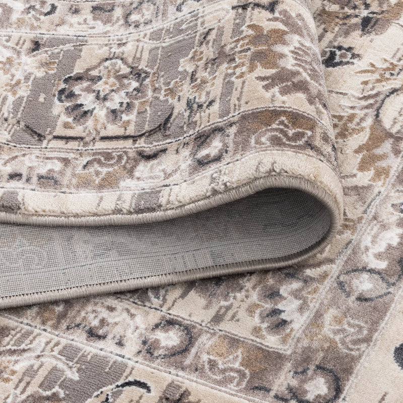 Envy Transitional Beige Grey Rug 5