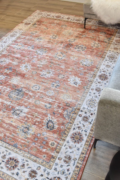 Gloria Auburn Terracotta All Over Rug
