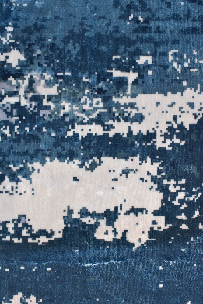 Gloria Mist Jade Ocean Blue Rug