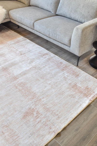 Gloria Modern Sand Silky Soft Rug
