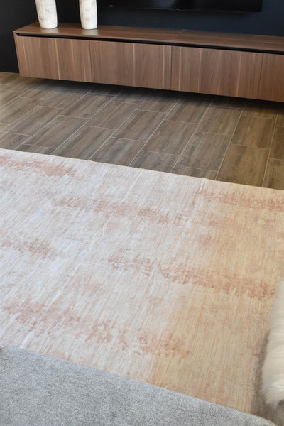 Gloria Modern Sand Silky Soft Rug