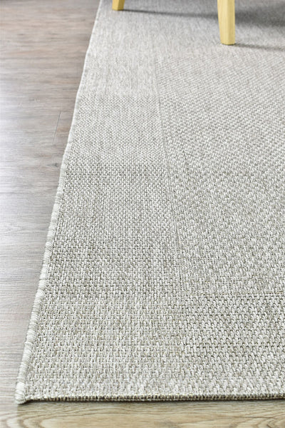 Outdoor Sisal 3900-37 Grey Runner Rug