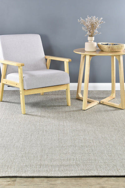 Outdoor Sisal 3900-37 Grey Runner Rug