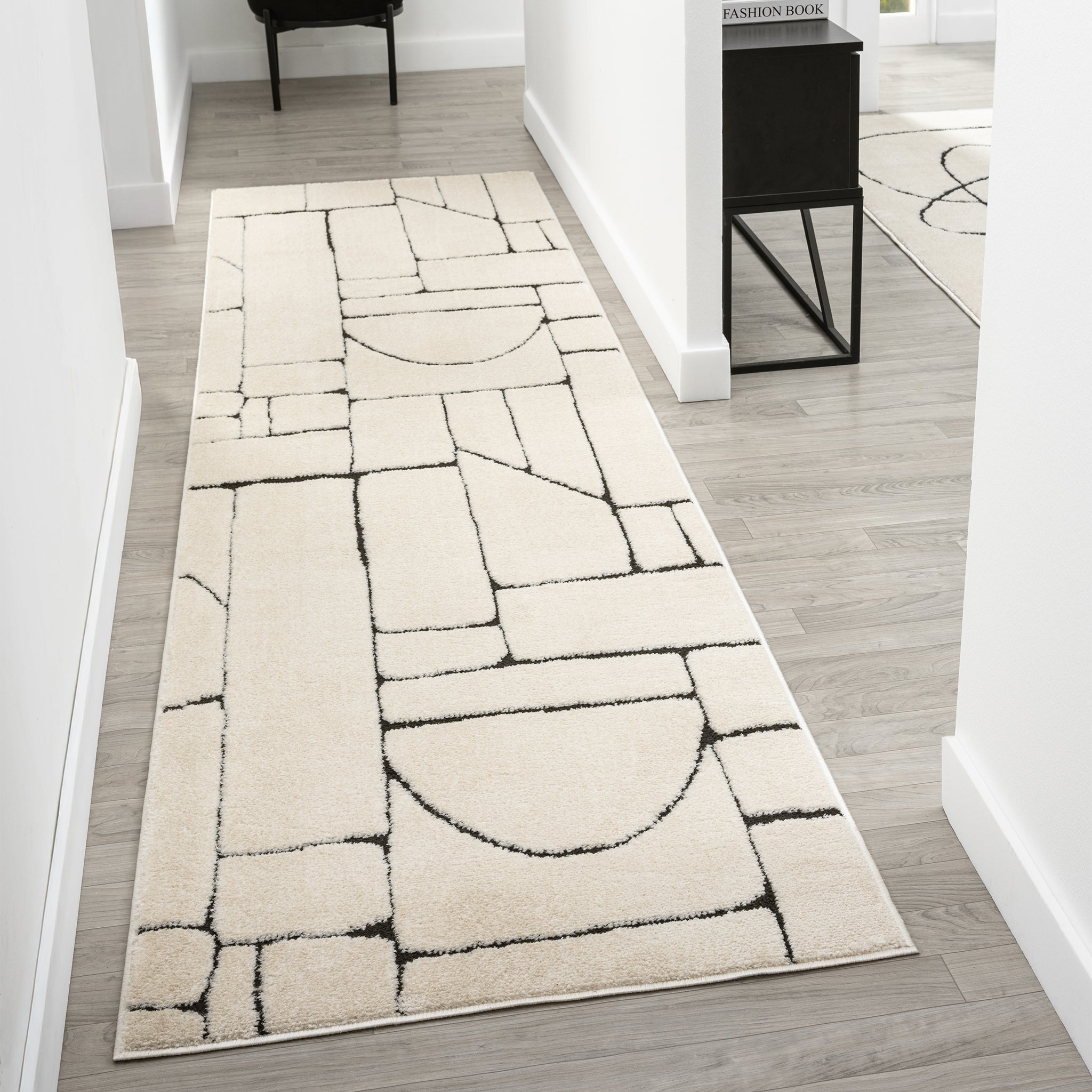 Amber Designer Modern Pebble Runner Rug – Rugs Online Rugs