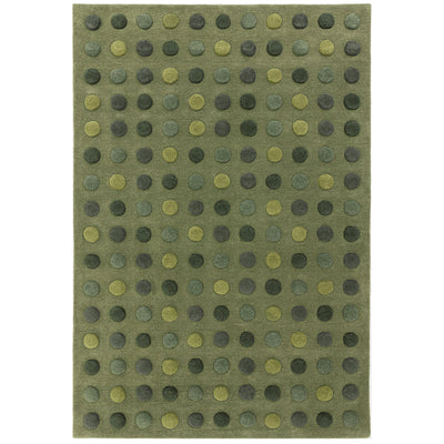 Asiatic Dotty Green Wool Rug, Rugs Online Rugs Sydney Australia, www.rugsonlinerugs.com.au