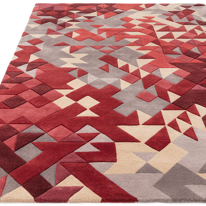 Asiatic Enigma Red Designer Rug