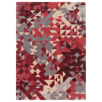 Asiatic Enigma Red Designer Rug, Rugs Online Rugs Sydney Australia, www.rugsonlinerugs.com.au