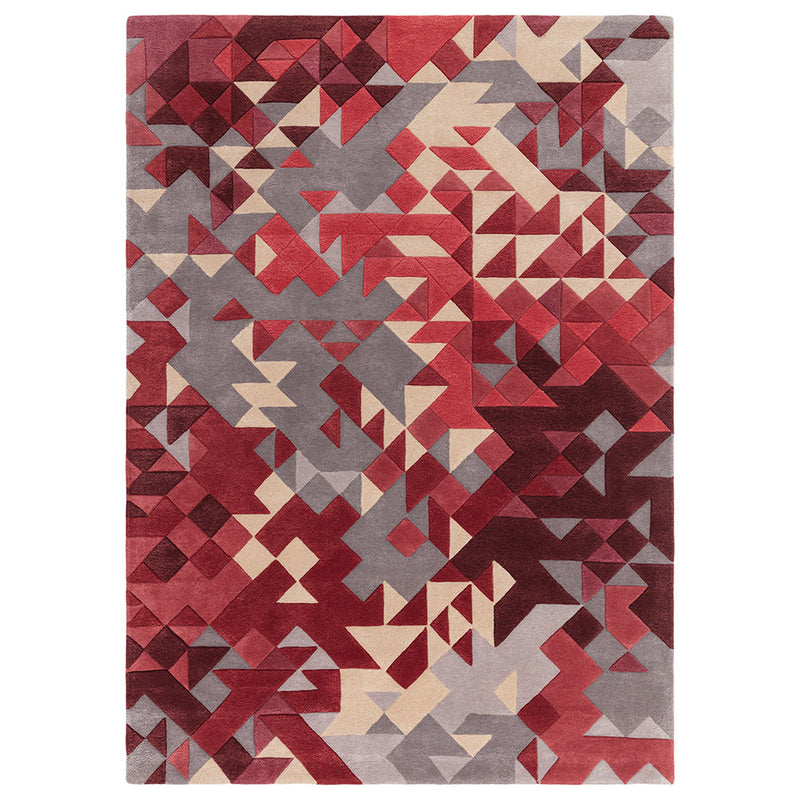 Asiatic Enigma Red Designer Rug, Rugs Online Rugs Sydney Australia, www.rugsonlinerugs.com.au