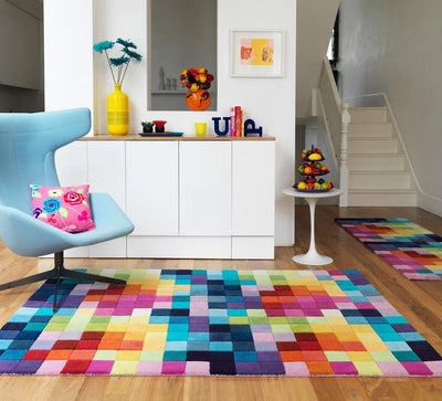 Asiatic Funk Multi Wool Rug, Rugs Online Rugs Sydney Australia, www.rugsonlinerugs.com.au
