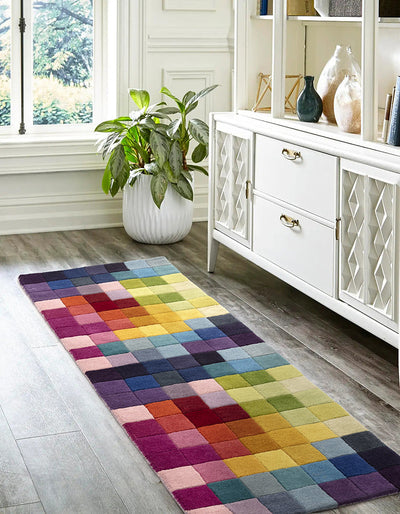 Asiatic Funk Multi Wool Runner Rug, Rugs Online Rugs Sydney Australia, www.rugsonlinerugs.com.au