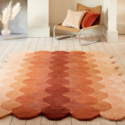 Asiatic Hive Rust Wool Rug, Rugs Online Rugs Sydney Australia, www.rugsonlinerugs.com.au