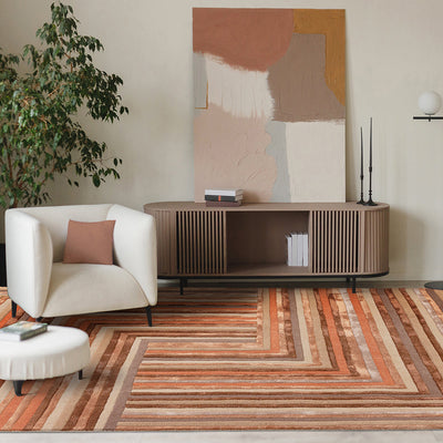 Asiatic Network Terracotta Rug, Rugs Online Rugs Sydney Australia, www.rugsonlinerugs.com.au