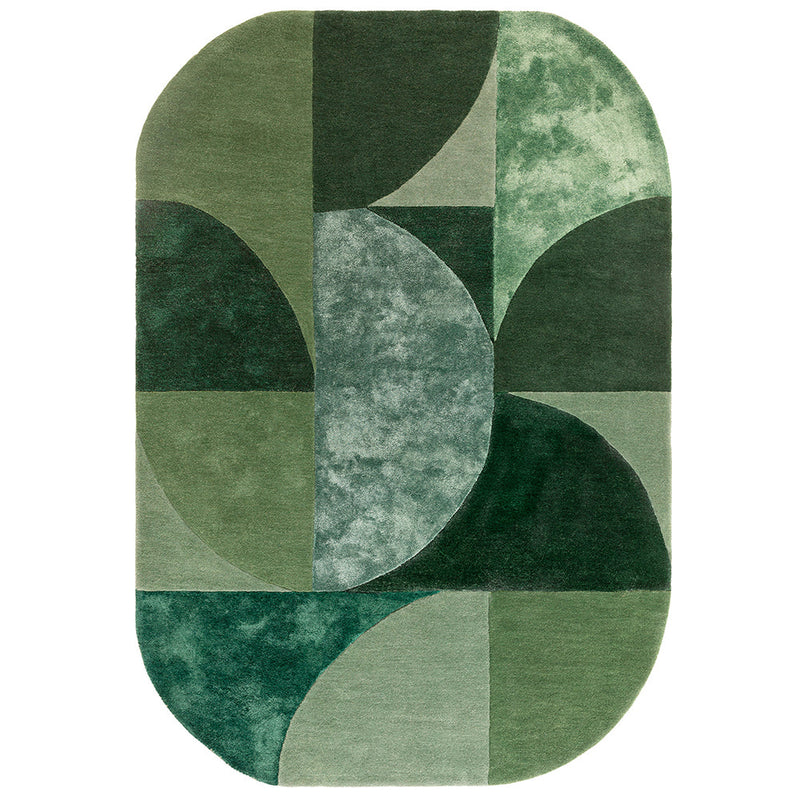 Asiatic Oval Forest Green Wool Rug, Rugs Online Rugs Sydney Australia, www.rugsonlinerugs.com.au