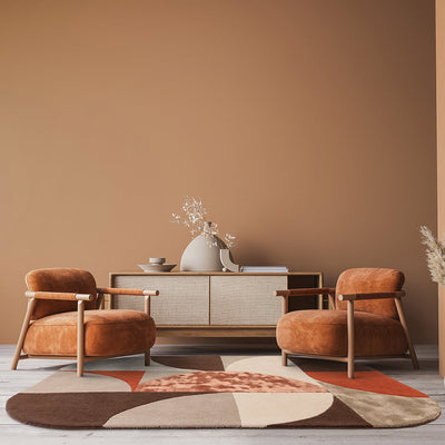 Asiatic Oval Spice Wool Rug, Rugs Online Rugs Sydney Australia, www.rugsonlinerugs.com.au