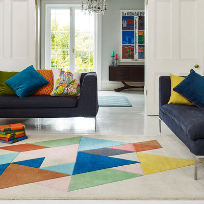 Asiatic Triangle Multi Wool Rug, Rugs Online Rugs Sydney Australia, www.rugsonlinerugs.com.au