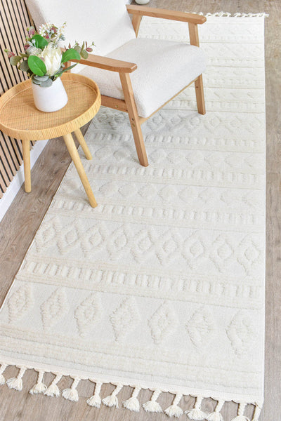 August Boho Cream Runner Rug, Rugs Online Rugs Sydney Australia, www.rugsonlinerugs.com.au