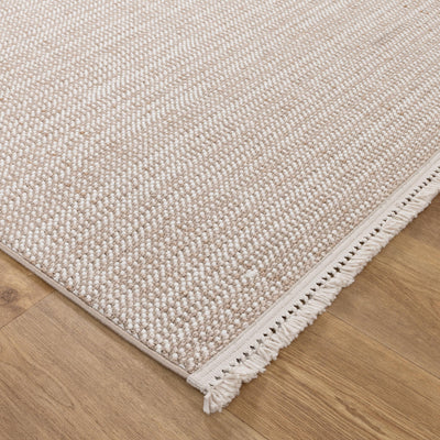 Forever Ivory Beige Loop Sisal Look Rug 8