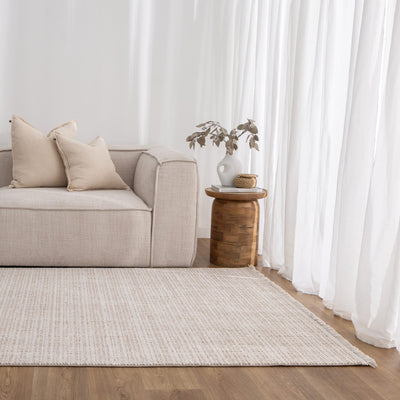 Forever Ivory Beige Loop Sisal Look Rug 8