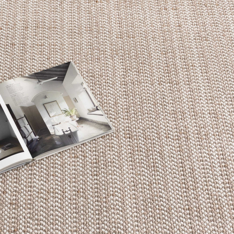 Forever Ivory Beige Loop Sisal Look Rug 8