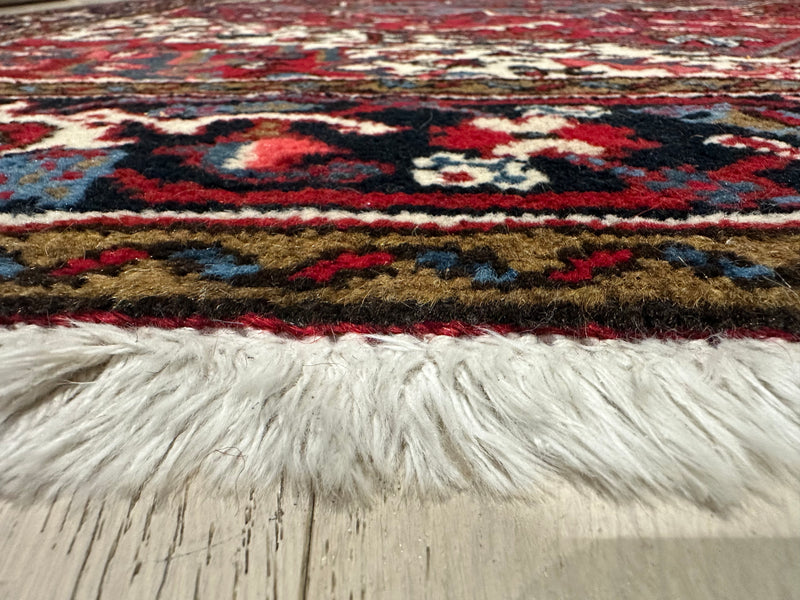 Heriz Fine Tribal Bold Geometric Wool Rug (STK310-4) 194X150CM